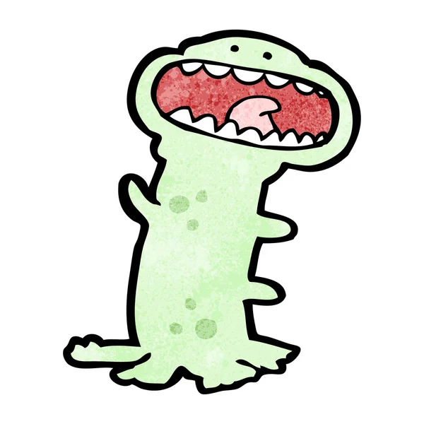 Cartoon grappige kleine monster — Stockvector