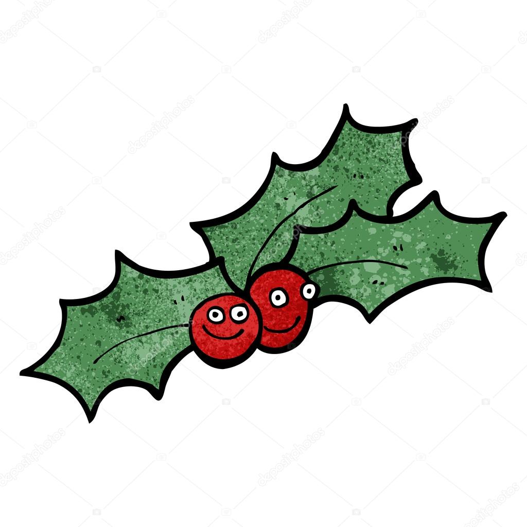 Cartoon holly character Stock Vector Image by ©lineartestpilot #21547523