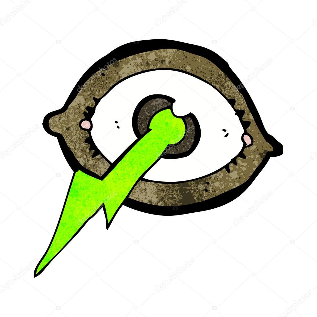 Eye With A Lightning Bolt Stock Vector Image by ©lineartestpilot 21548127