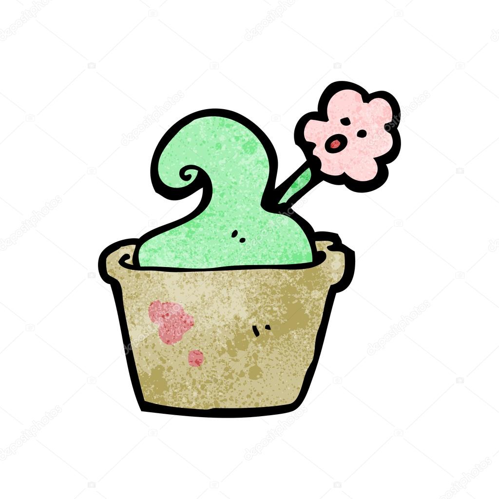 Flower In Clay Pot