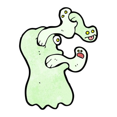 Çizgi Film ürkütücü hayalet