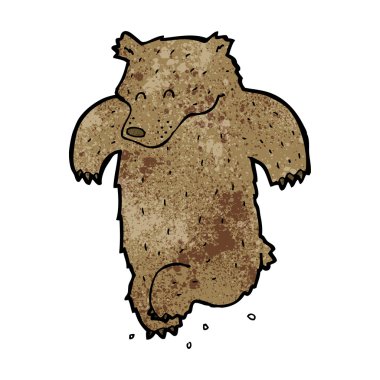 ayı çizgi film dans