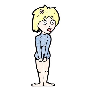 karikatür rezil kadın