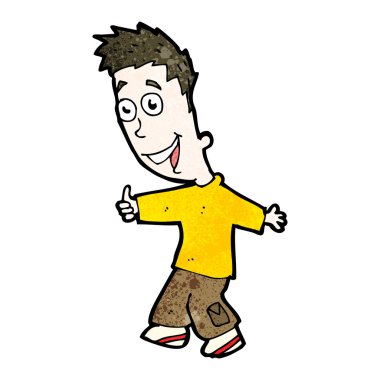 pozitif düşünme çizgi film karakteri