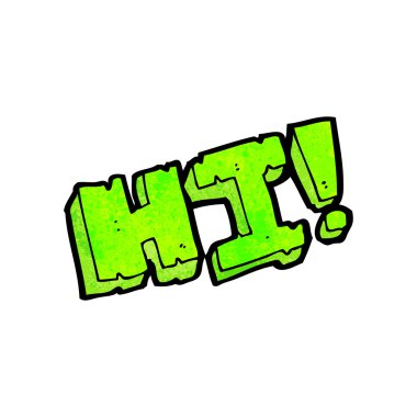 Merhaba karikatür! sembol