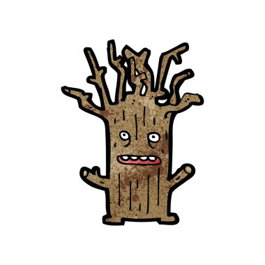 ağaç güdük çizgi film karakteri