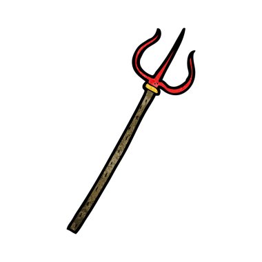 çizgi film şeytan çatal