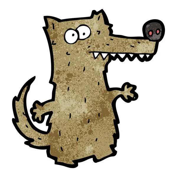 漫画の大きな悪いオオカミ — ストックベクタ