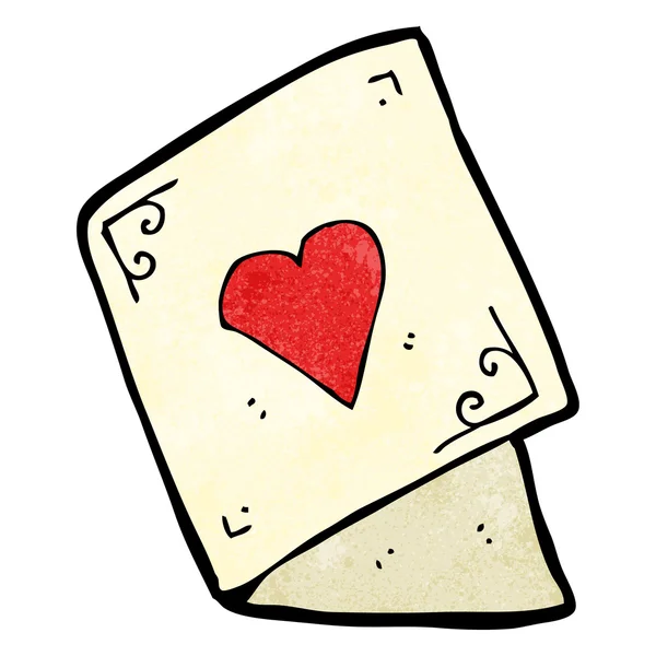 Desenhos animados cartão de dia dos namorados — Vetor de Stock