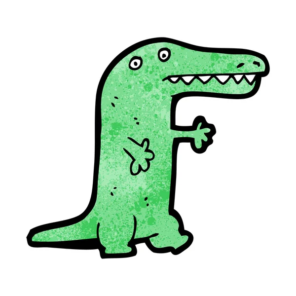 Cartoon alligator — Stock vektor