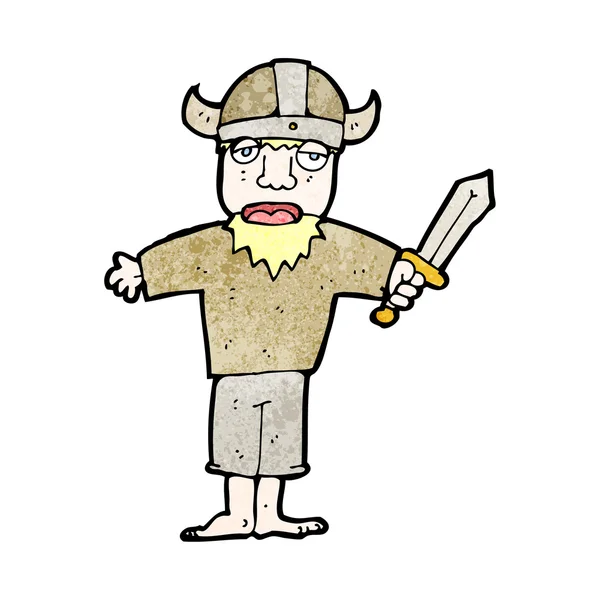 Cartoon viking — Stock vektor