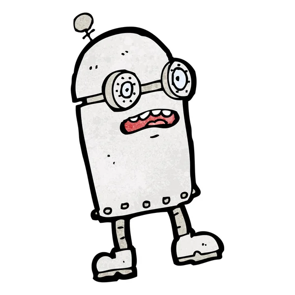 Cartoon robot cartoon — Stock Vector