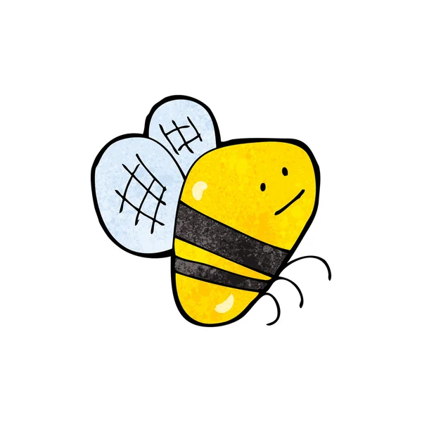 Cartoon abeille mignonne — Image vectorielle