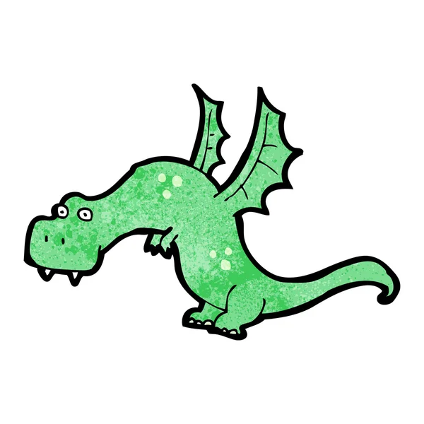 Dragon de bande dessinée — Image vectorielle