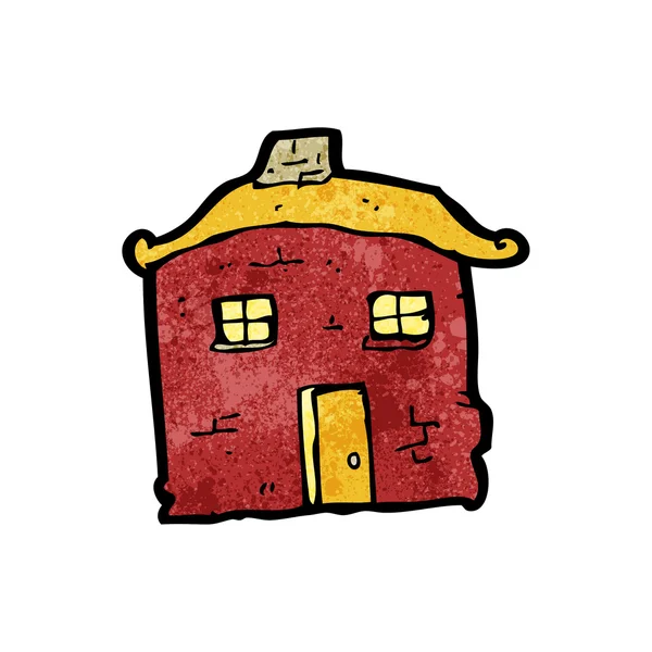 Tumbledown vieja casa de dibujos animados — Archivo Imágenes Vectoriales