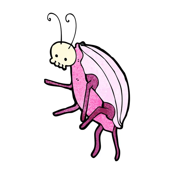 Kreskówka upiorny chrząszcz — Wektor stockowy