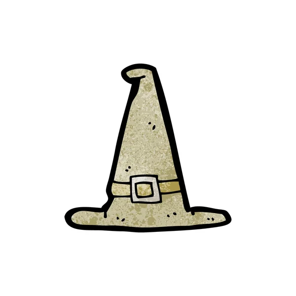 Viejo sombrero de peregrino de dibujos animados — Vector de stock