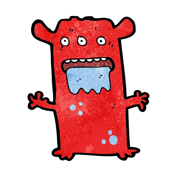 Gross monster cartoons — Stock Vector