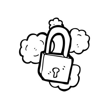 karikatür asma kilit