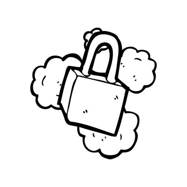 karikatür asma kilit