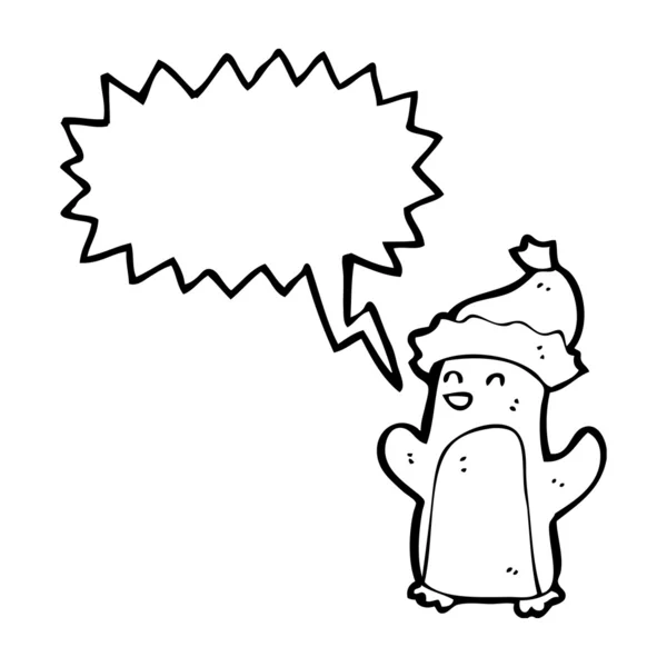 Penguin cartoon — Stock Vector