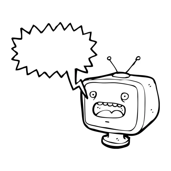 Télévision — Image vectorielle