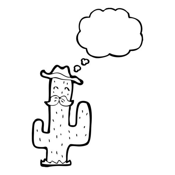 Wild west cactus — Stockvector