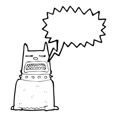 Brüt halloween zombi köpek