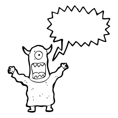 canavar korkutuyorsun