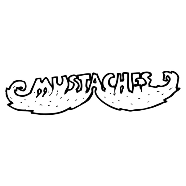 Moustaches — Image vectorielle