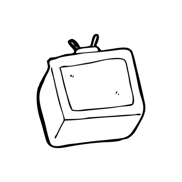 TV cartoon — Stock Vector