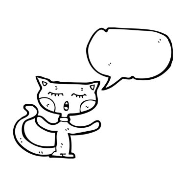 şarkı söyleyen kedi