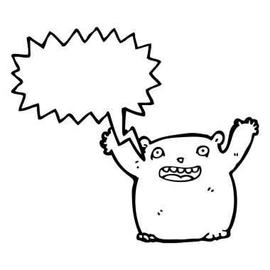 komik heyecanlı ayı