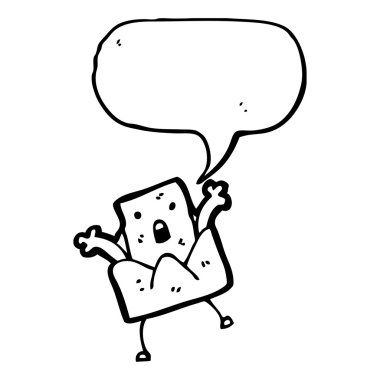 mektup bir zarf içinde