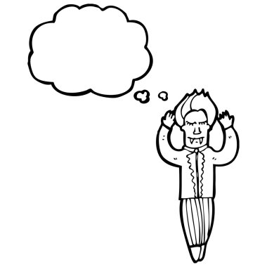 vampir çizgi film karakteri