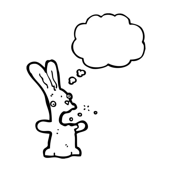 Відрижка кролик — стоковий вектор