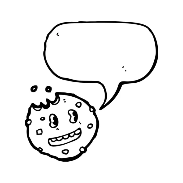 Biscuit parlant — Image vectorielle
