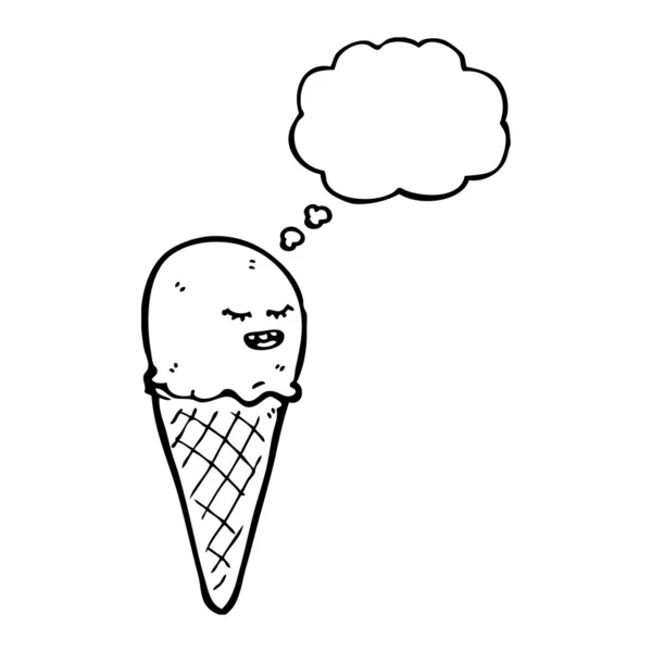 Конус мороженого — стоковый вектор