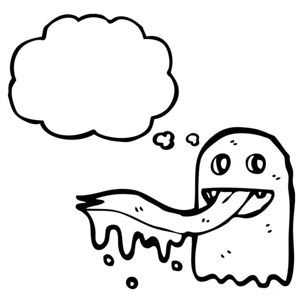 Fantôme brut drôle — Image vectorielle