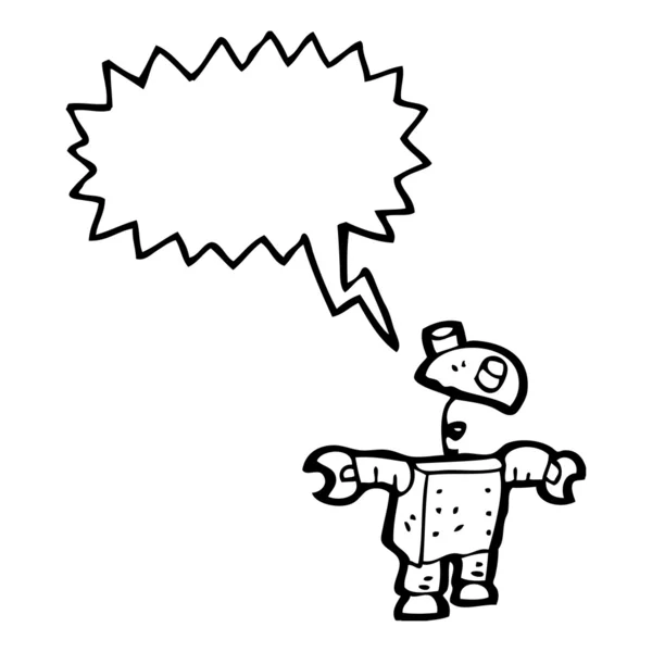 Petit robot — Image vectorielle