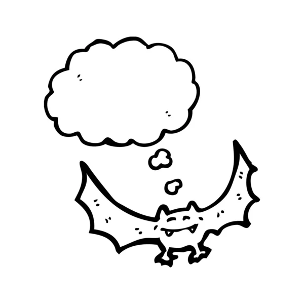 Chauve-souris vampire Halloween — Image vectorielle