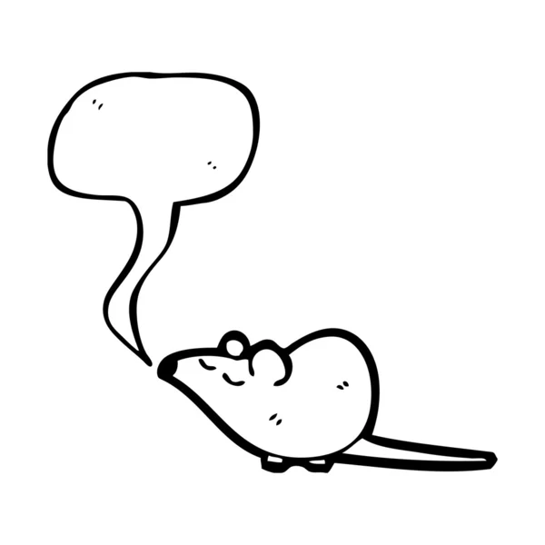 Скрипучая мышь — стоковый вектор