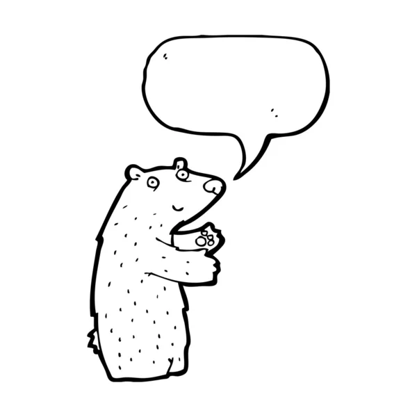 Карикатура на медведя — стоковый вектор
