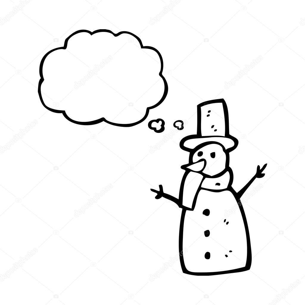 思考バブル漫画と雪だるま ストックベクター C Lineartestpilot 思考バブル漫画と雪だるま ストックベクター C Lineartestpilot