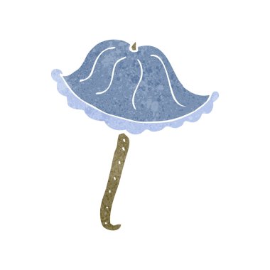 Retro karikatür şemsiye