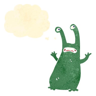 Retro çizgi film yabancı