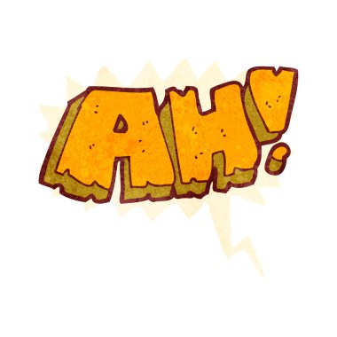 Retro karikatür çizgi roman shout