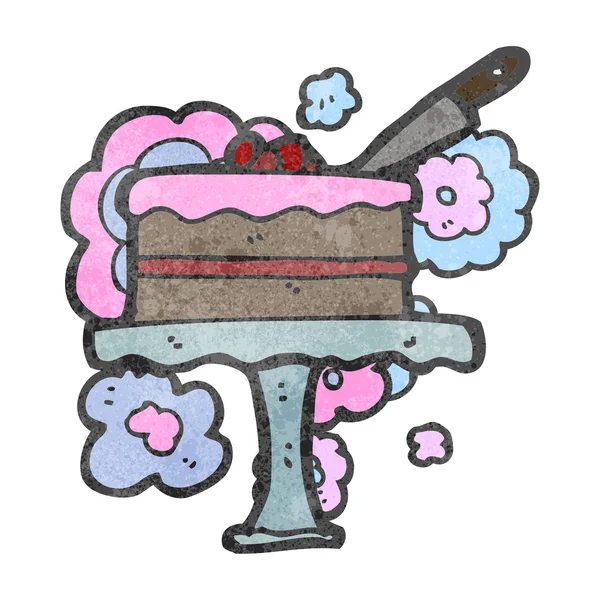 Pictures cartoon a cake stand Cartoon cake stand — Stock Vector