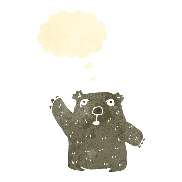 复古卡通摇树袋熊 — 图库矢量图片