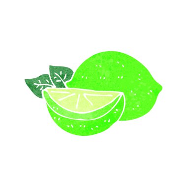 Retro karikatür limes